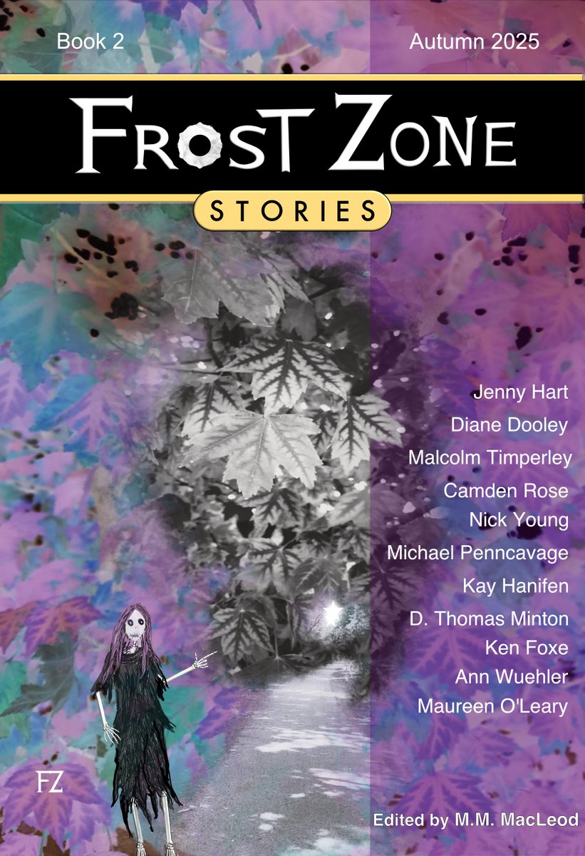 Frost Zone Stories Book 2 will be here September 8th!
Eleven authors bring you eleven dark tales for your reading pleasure. Pre-order the eBook for only .99c.
Link in comments, &amp; more retailers to be added soon.
#horrorfiction #quiethorror #shortstory #litmag
