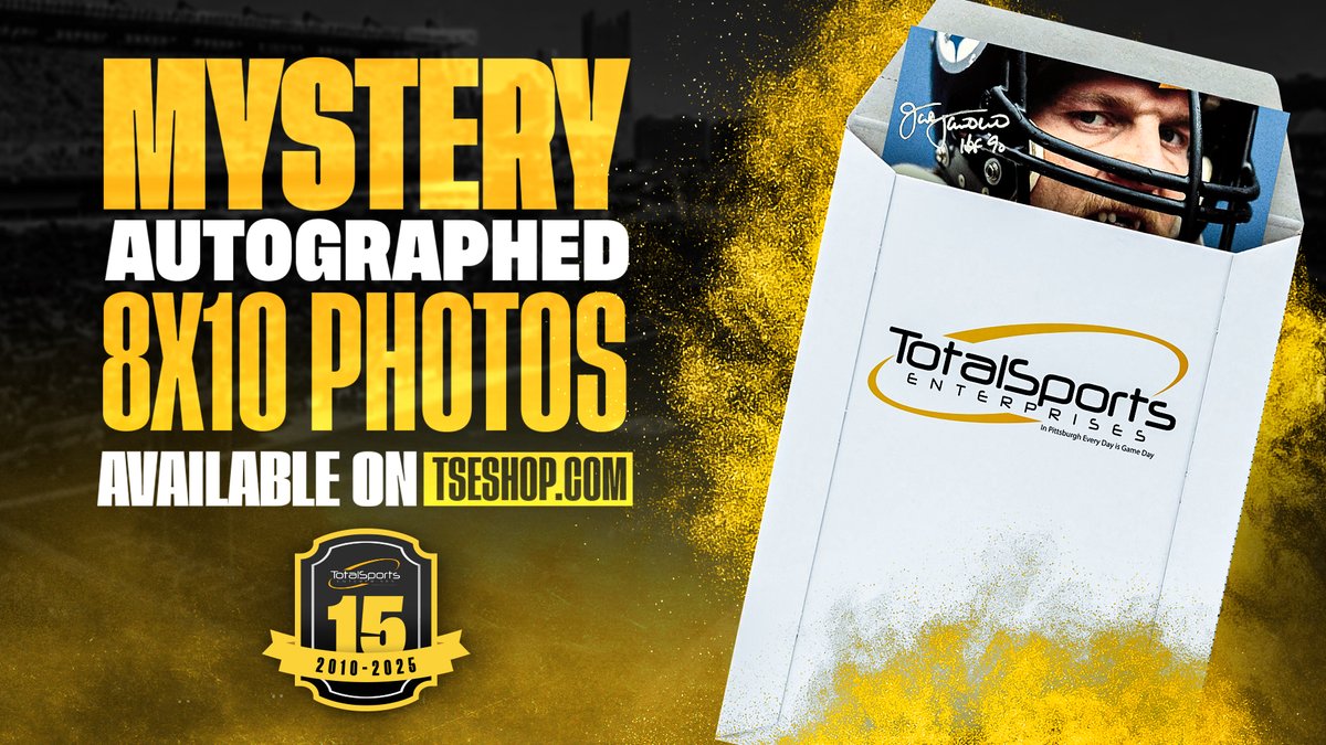 TotalSportsEnt's tweet image. The #Steelers are back in Latrobe today, so our Training Camp Edition Mystery Boxes are back too!
Mystery Autographed Jerseys: NOW AVAILABLE!
Mystery Autographed Mini Helmets: NOW AVAILABLE!
Mystery Autographed Footballs: NOW AVAILABLE!
Mystery Autographed 8x10 Photos: NOW…