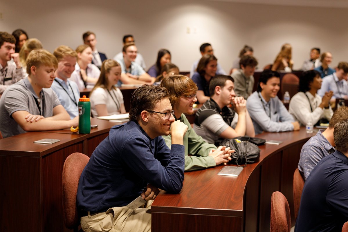 ThomisticInst's tweet image. Veritas 2025: Ascending the Heights of Wisdom. 

Every year, we bring our student leaders together to Washington, D.C. for formative talks, strategy sessions, and spiritual enrichment! Enjoy these highlights from our student leadership portion. 

#ThomisticInstitute…