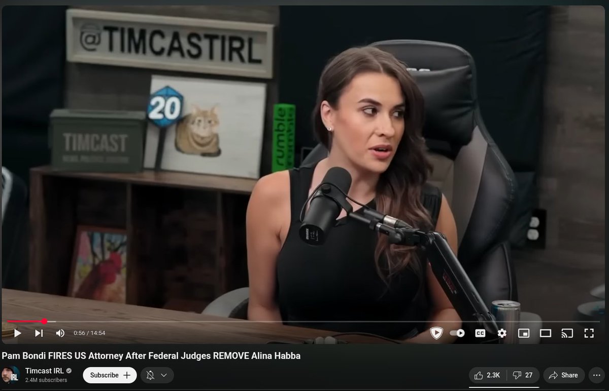 PunishedCHJ's tweet image. Youtube autoplayed a Tim Pool video after a good video I was watching, which should be a criminal offense btw, and its just a r tarded thot with insane vocal fry talking about politics like its a Marvel capeshit movie.
Who the fuck is watching this shlit lol