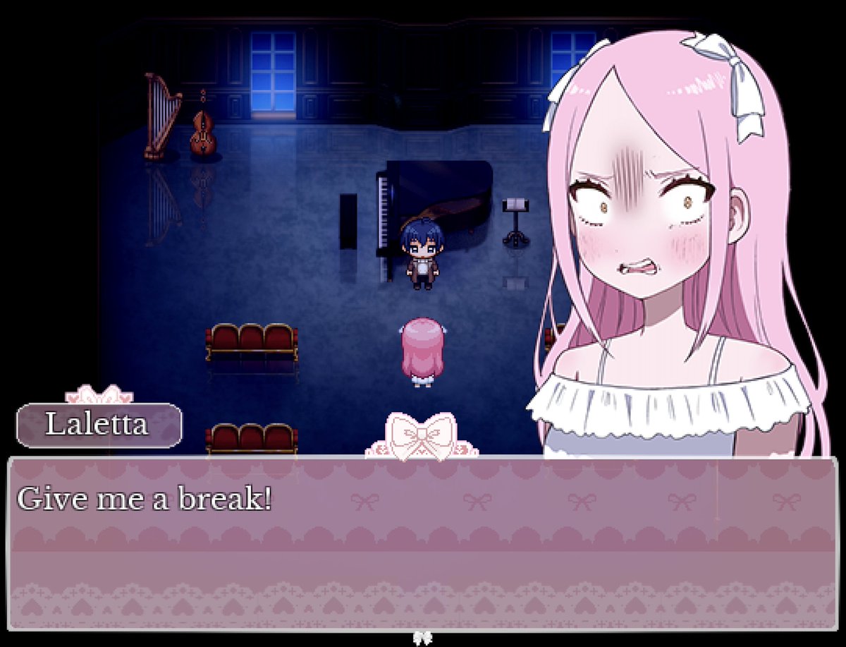 magicabiedev's tweet image. Two sides of Laletta 💙

#gamedev #indiedev #rpgmaker