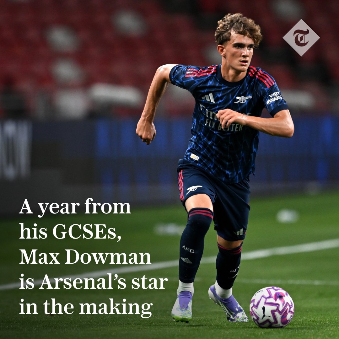 TeleFootball's tweet image. Declan Rice: “He is unreal... The best 15-year-old in the country”
Mikel Arteta may have made a raft of summer signings but there is no holding back Max Dowman
Read more from @SamJDean ⬇️
telegraph.co.uk/football/2025/…