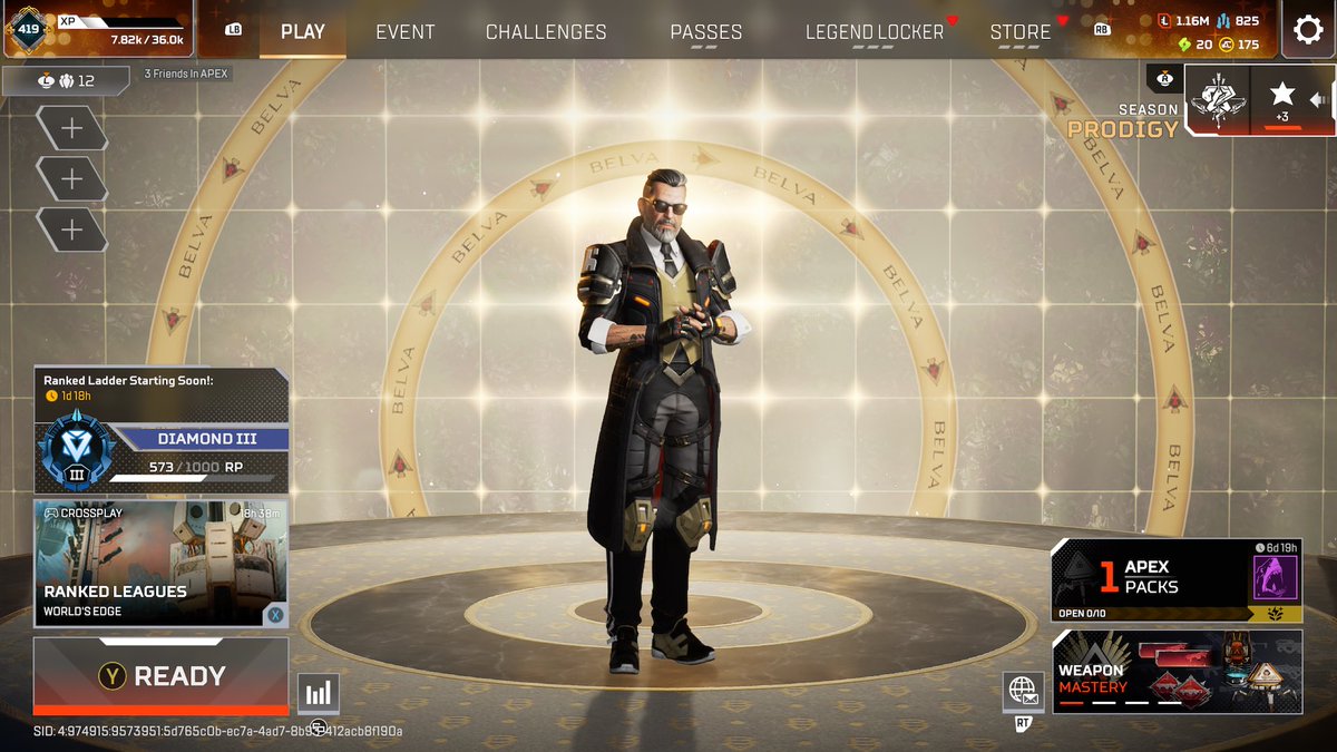 itsfrostytdm's tweet image. Forgot to say we’re back up to D3 on Apex now. Got over 1000 RP on last night’s stream. Got about 13 days left of ranked so let’s see if I can make it to Masters 😂