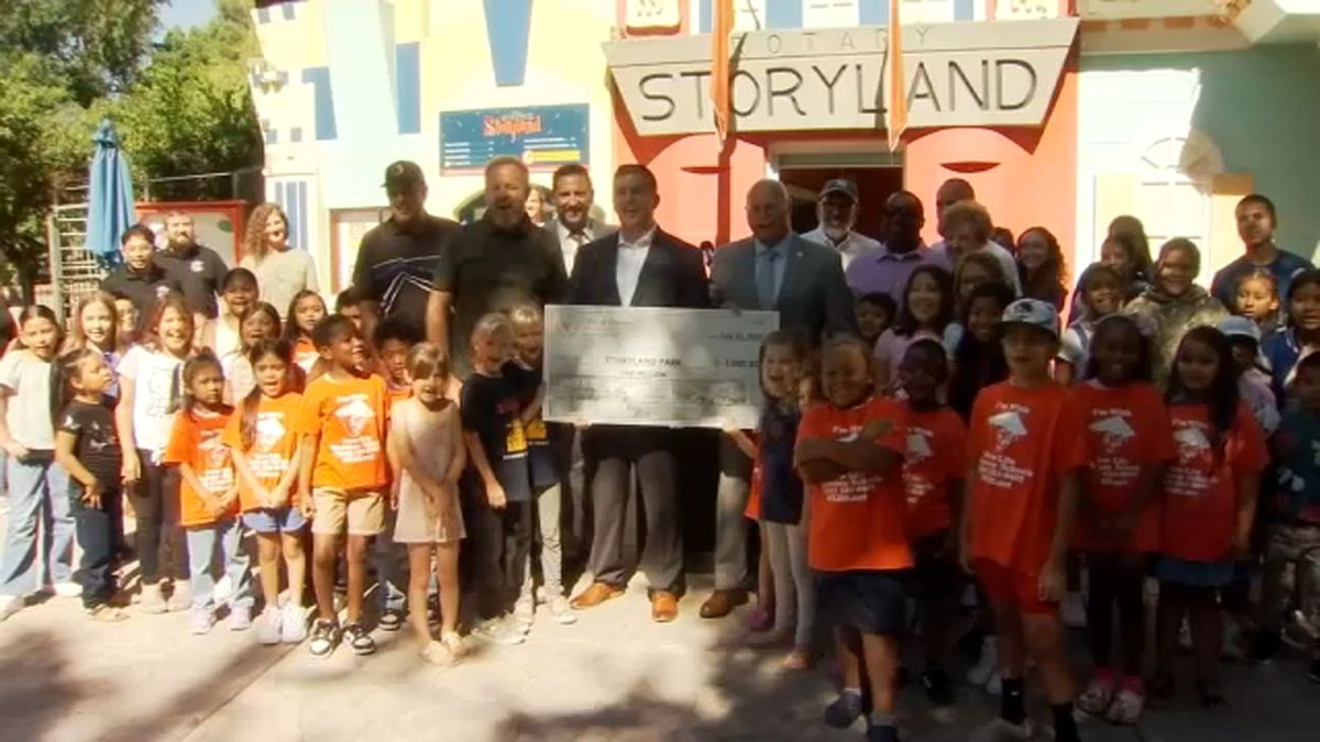 ABC30's tweet image. Storyland Park in Fresno is getting a $1 million grant from Measure P to fund accessibility upgrades and renovations. abc30.tv/4lIfeHu