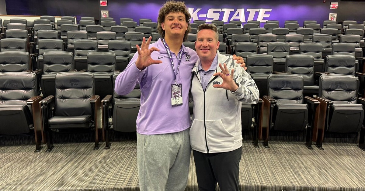 DerekYoungKSO's tweet image. Two Kansas State commits were recently bumped up to 4-star status. Now @galloway__drew has a few more that could see a rise in the next batch in a few months.
on3.com/teams/kansas-s…