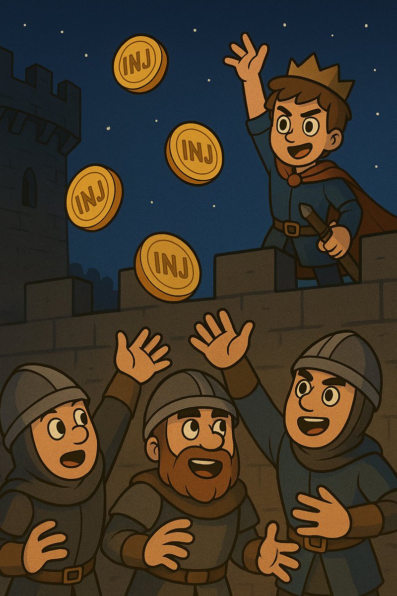 campclashfun's tweet image. $INJ shortage on testnet is inevitable when the DEX pumping arc comes.
So we’re adding extra rewards for fast hands:
Top 3 most viral camps on Twitter in the next 7 days will each get 10 mainnet $INJ + 100 testnet $INJ.
Let’s make this Onslaught quest legendary 🥷⚔️.