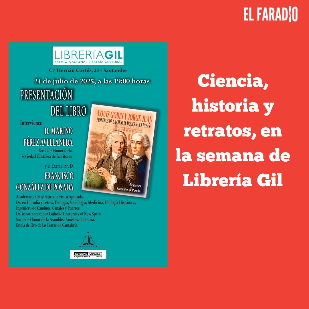 elfaradio's tweet image. Ciencia, historia y retratos, en la semana de Librería Gil
elfaradio.com/2025/07/22/cie…
#Creadores #Literatura #LibreríaGil