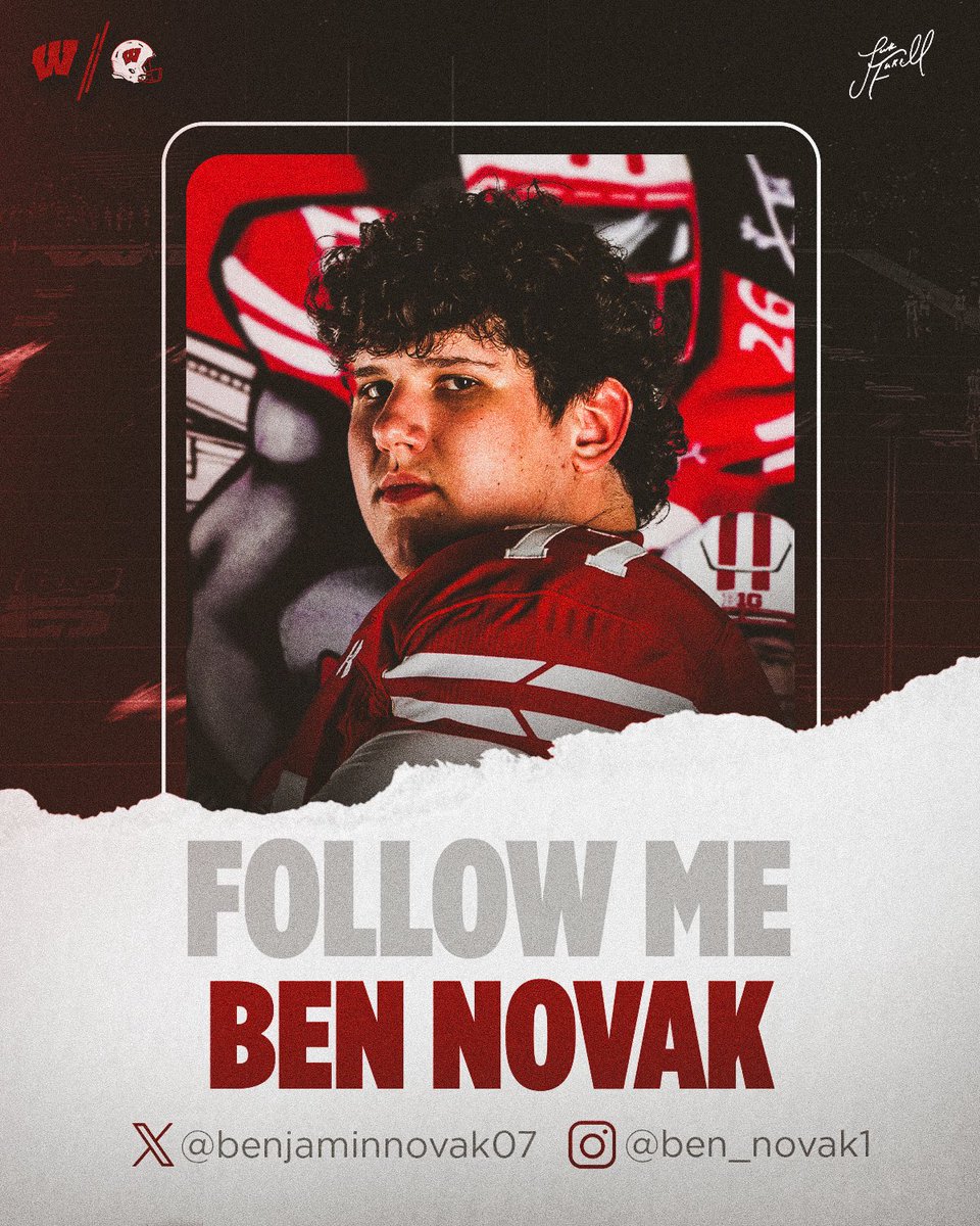 BenjaminNovak07's tweet image. Locked in! 🔴⚪️ #OnWisconsin
@CoachBlaz @CoachHeeman @CaseyRabach_61