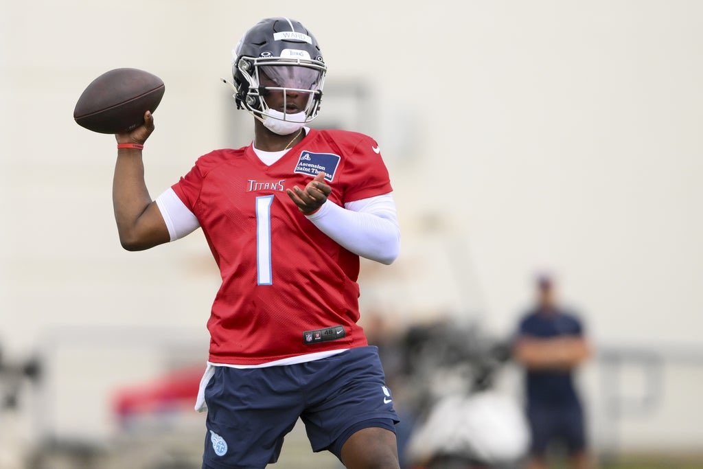 lucaspanzica's tweet image. ⚔️ What the #Titans want to see from Cam Ward
❓ OLB position preview
📝 1st practice observations
The @BuckReising Show (fueled by @HattieBs) is LIVE from #Titans training camp at 10am on @1045TheZone
10:30- #Titans OLB Femi Oladejo
youtube.com/@1045thezonetv…