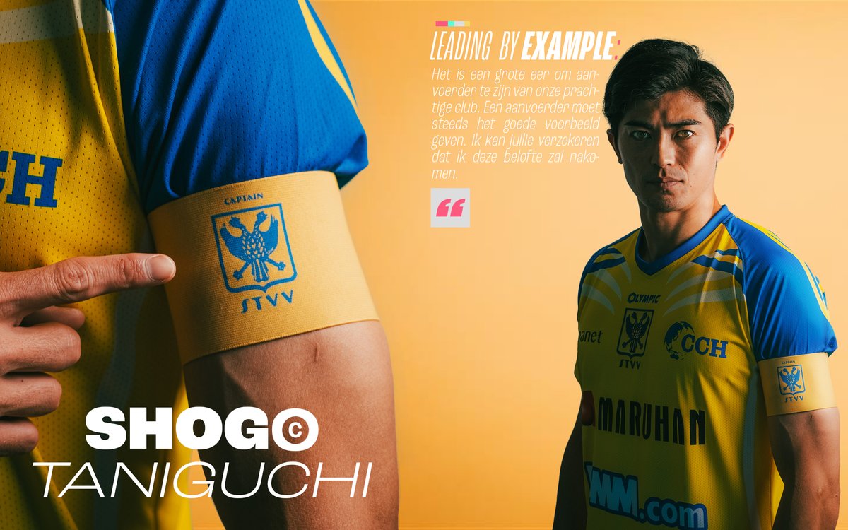 stvv's tweet image. ©️ Deze Kanarie leidt voortaan onze zwerm #captainshogo