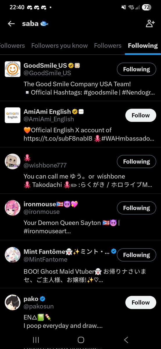 103_dandee's tweet image. Alot of new people fish followed also good smile and amiami 👀 figure soon?