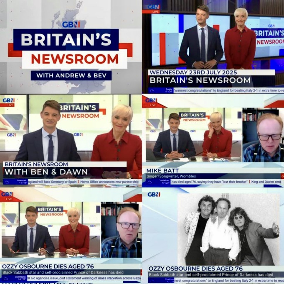 DawnNeesom's tweet image. Busy day @GBNEWS with @benleo444. Celebrating #OzzyOsbourne life 🦇 #englandwomen success 🏴 & wondering how free 4 star hotel accommodation in #CanaryWharf is a deterrent to #Illegalimmigrants 🤨 #GBNews
