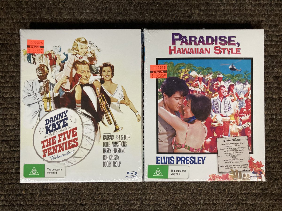 BayStreetVideo's tweet image. A couple of classic musicals hit Blu-ray from @viavisionent - on our shelves now!