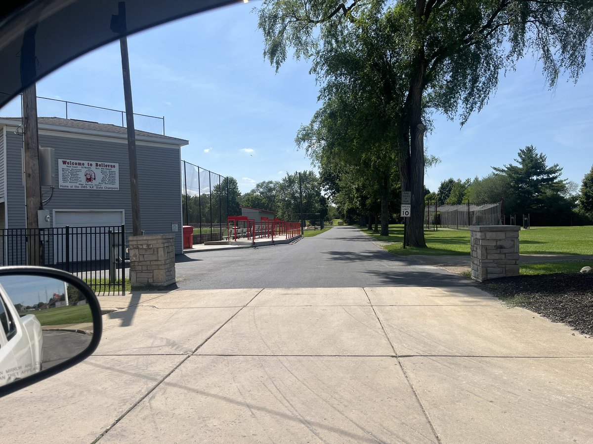 BaseballRedmen's tweet image. Big shout out to Bellevue Parks and Rec for the black top project at Robert Peters Park. It is a great addition!