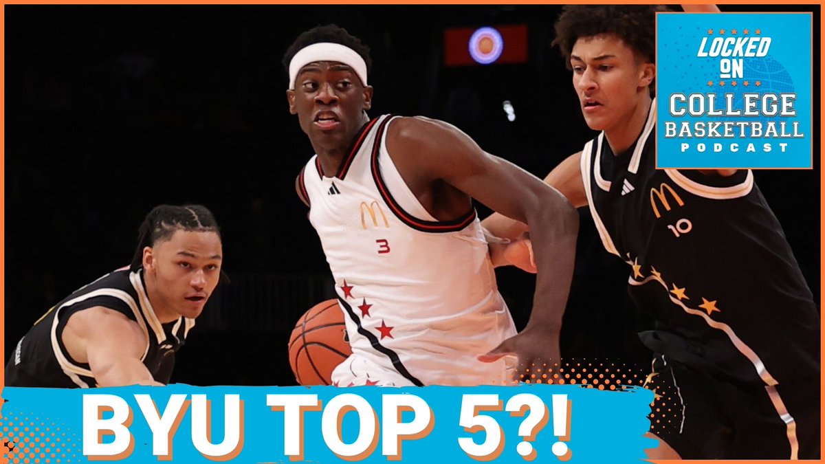 Come join <a href="/isaacschade/">Isaac Schade</a> &amp; <a href="/LeifThulin/">Leif Thulin</a> LIVE at Noon ET!

🏀BUY or SELL: BYU as a top 5 team
🏀Cougars release non-con: Is it worthy of their Dybantsa year?
🏀What's next for Memphis?

LINKS
🎙️:lockedonpodcasts.com/podcasts/locke…
📺:youtube.com/live/8GgoTbhKg…

#LockedOn