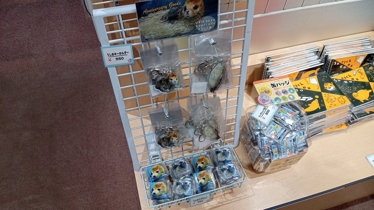 mutsuki__0723's tweet image. うしおくんグッズ発売中です!
#浅虫水族館