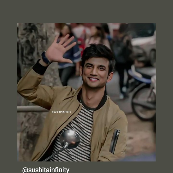 My Twitter friend asked me " tum thakte nahi ho " i said this smile gives me energy everyday ❤💫 🔭

Sushant Energy Doing Wonders
#SushantSinghRajput𓃵