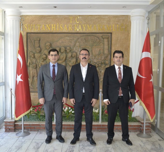 Nazilli Adliyesinden Kaymakamlığa Ziyaret