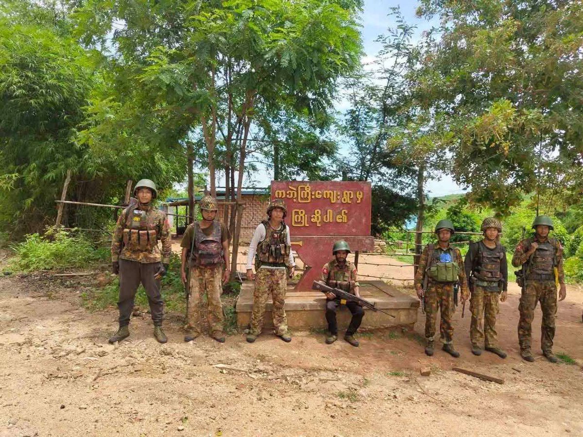 LauHonMeng's tweet image. As of July 23, the #Tatmadaw has regained full control of #Thabeikkyin district from #TNLA #PDF terrorists & their allies, & is actively working to restore peace & stability in the region.
#MyanmarFactCheck
@IrrawaddyNews @NUGMyanmar @DVB_English @Myanmar_Now_Eng @ZawWaiSoe4 @CNN