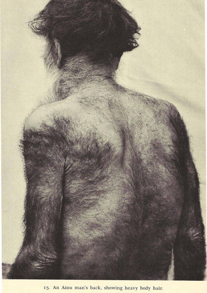 ancient_euro3's tweet image. Just an Ainu man with an immense amount of body hair.