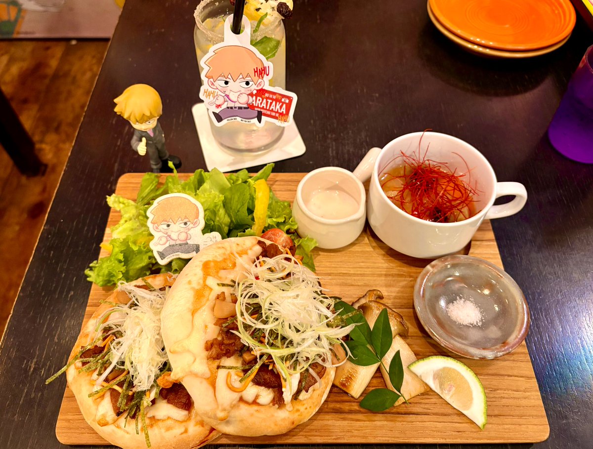 midori_mp's tweet image. ３週目！師匠メニューも大変美味しかったです！リバイバルコラボ大感謝🙏✨✨