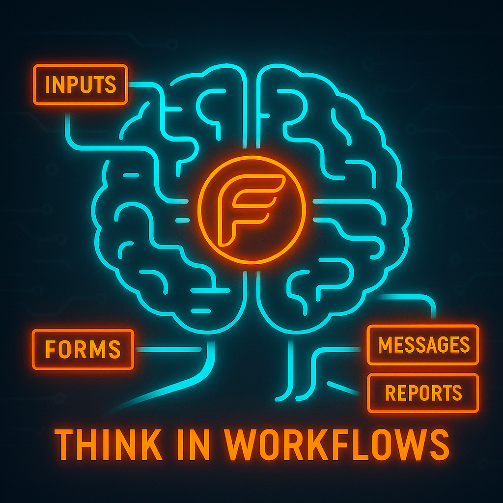 Flowgrammers's tweet image. Automate Your Thinking, Not Just Tasks
Before you reach for Zapier, n8n, or GPT—step back.
Workflows begin in the mind.
❓Where in your business do inputs always lead to predictable outcomes? That’s your next automation.