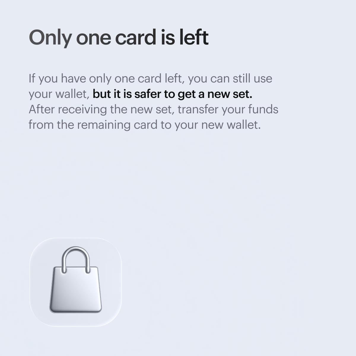 Tangem's tweet image. Lost your Tangem Card or Ring? Relax.
You're still in control. 🔐
Swipe to discover exactly what to do, and why it’s probably no big deal.