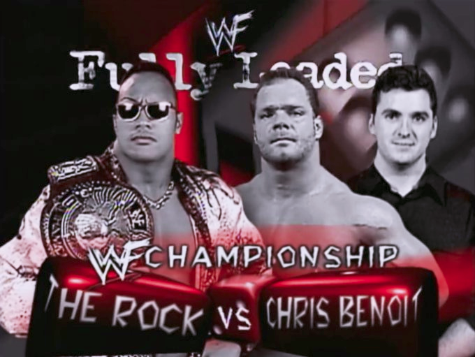 wrestle_hist's tweet photo. 7/23/2000
The Rock defeated Chris Benoit to retain the WWF Championship at Fully Loaded from the Reunion Arena in Dallas, Texas.
#WWF #WWE #FullyLoaded #TheRock #ThePeoplesChampion #TheBramaBull #ChrisBenoit #TheRabidWolverine #ShaneMcMahon #ShaneOMac #WWFChampionship https://t.co/dLWgCmUmwf