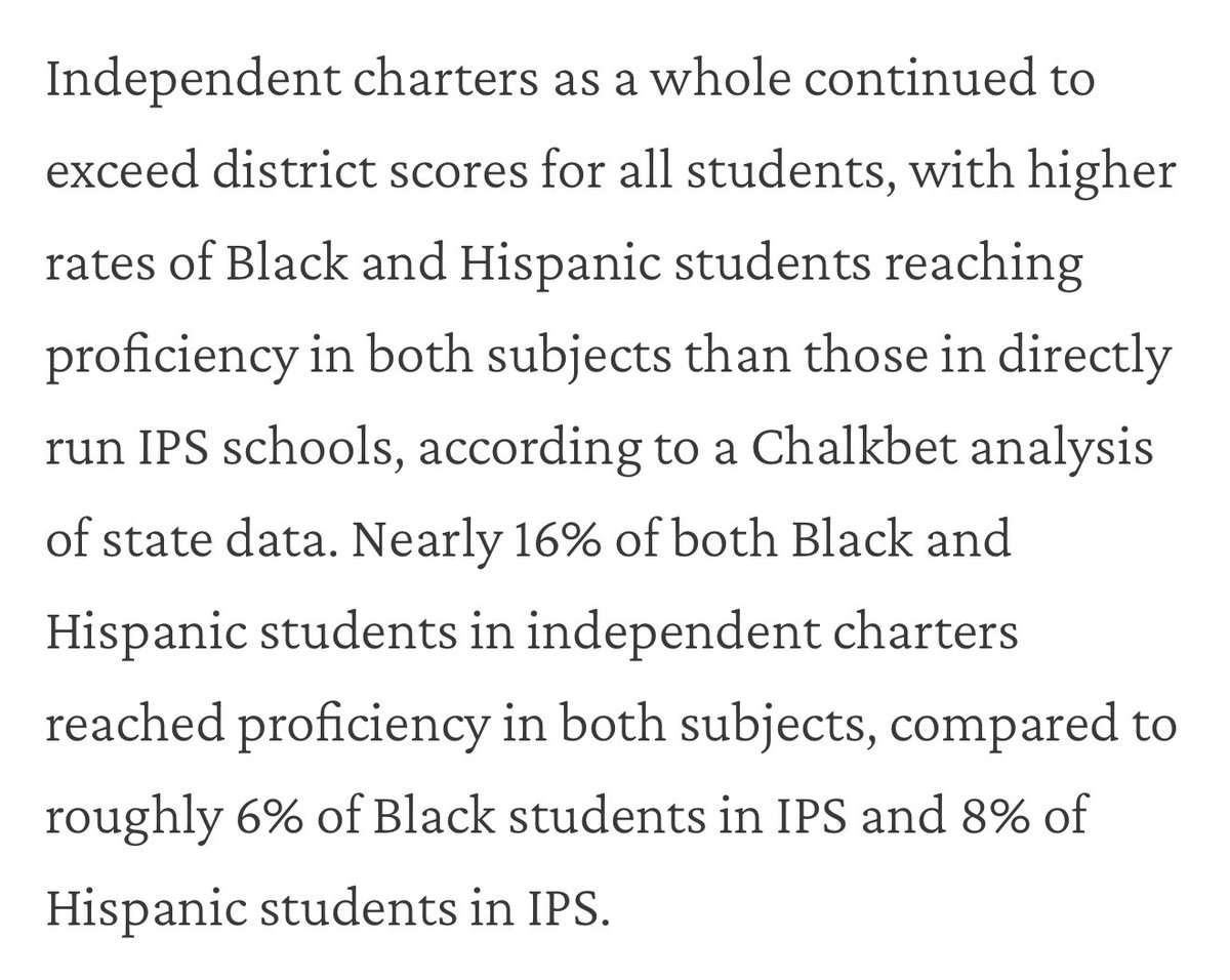 JamesEBriggs's tweet image. Reflexive critics of charter schools in Indianapolis probably need to grapple harder with this. chalkbeat.org/indiana/2025/0…