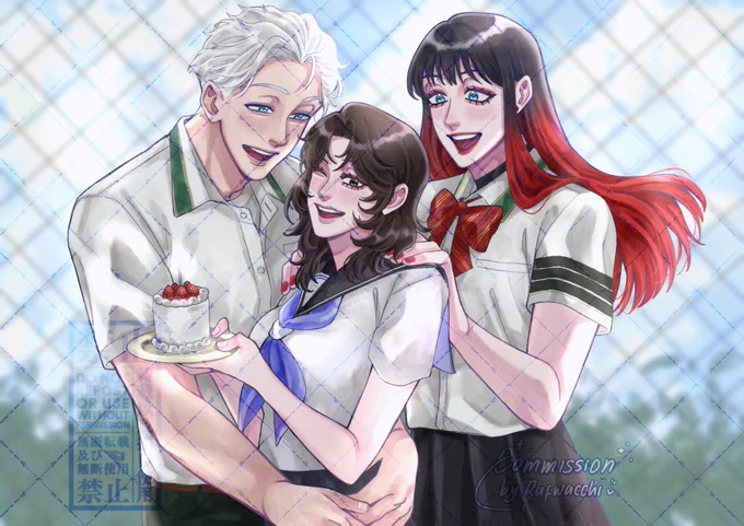 [Do not use/repost] commission for Pat, happy bday ! My commission is still open, u can DM me or visit my #VGenComms #commissionsopen #WINDBREAKER