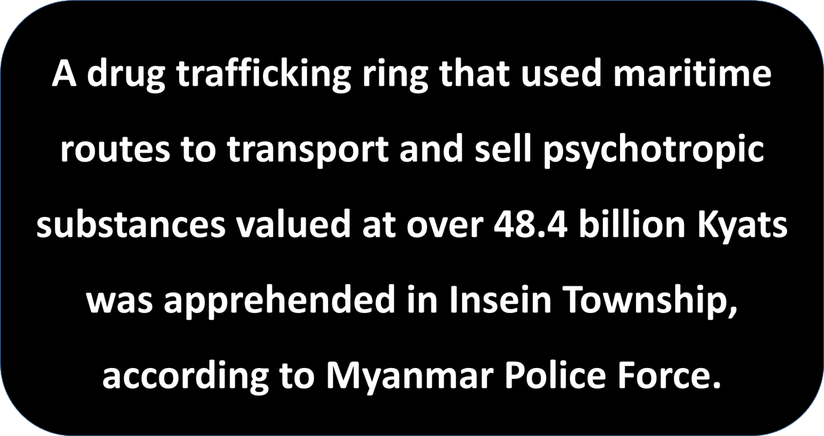 LauHonMeng's tweet image. Drug Trafficking Ring: A drug trafficking ring busted in Insein of Yangon #Myanmar @UNODC @DEAHQ @AusFedPolice #MyanmarFactCheck @ONCB_Thai @anwaribrahim @ASEAN