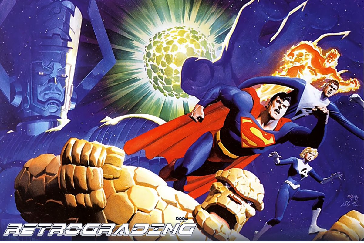 jarrodjones_'s tweet image. .@MatthewAmuso takes us back to 1999 when Marvel's First Family teamed up with DC's Man of Steel in a neat but otherwise forgettable crossover doomrocket.substack.com/p/that-time-th…