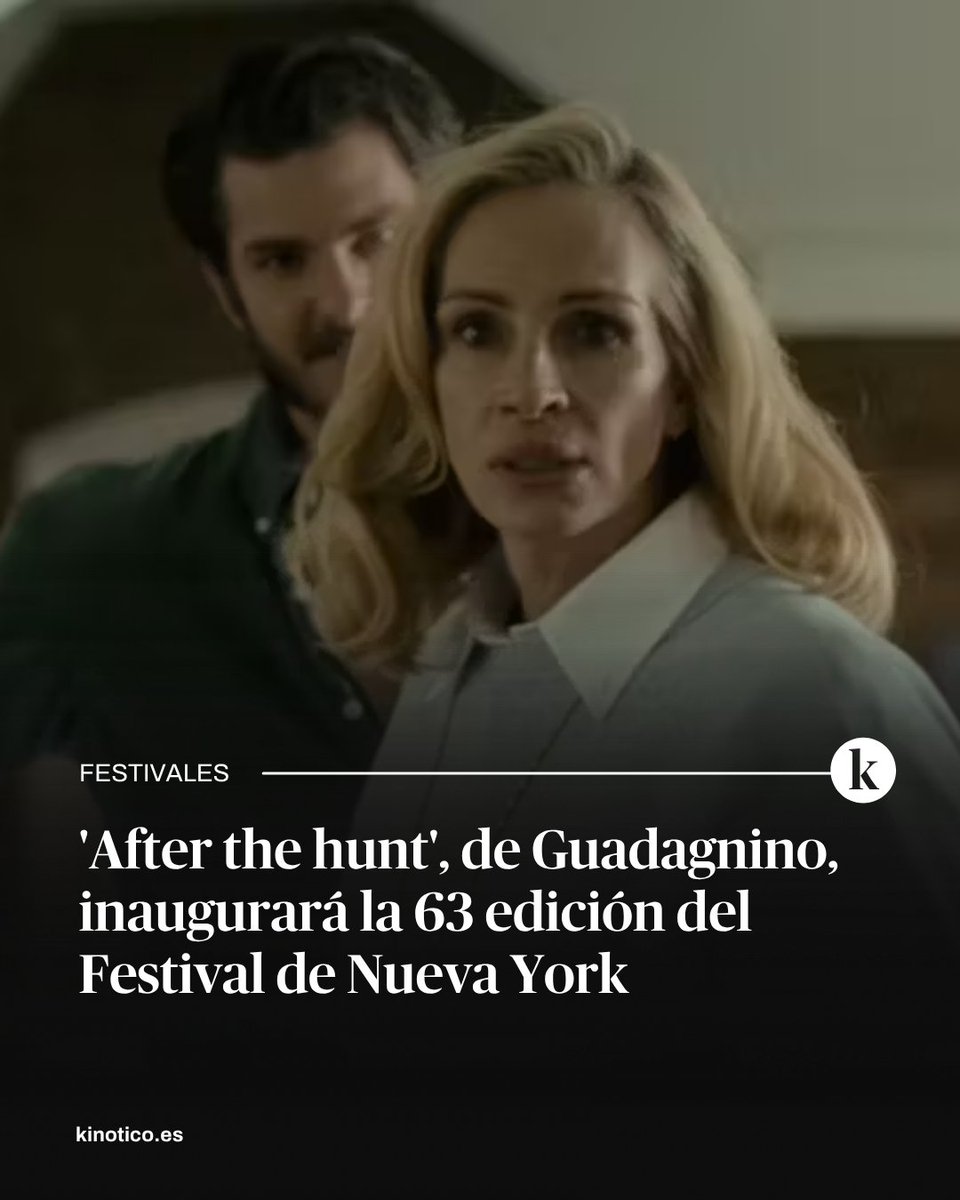 kinotico's tweet image. ✨ El thriller, definido como "un 'TÁR' en el mundo de la universidad", tendrá su premiere mundial en el @la_Biennale, fuera de concurso. Julia Roberts, Ayo Edebiri y Andrew Garfield son sus protagonistas