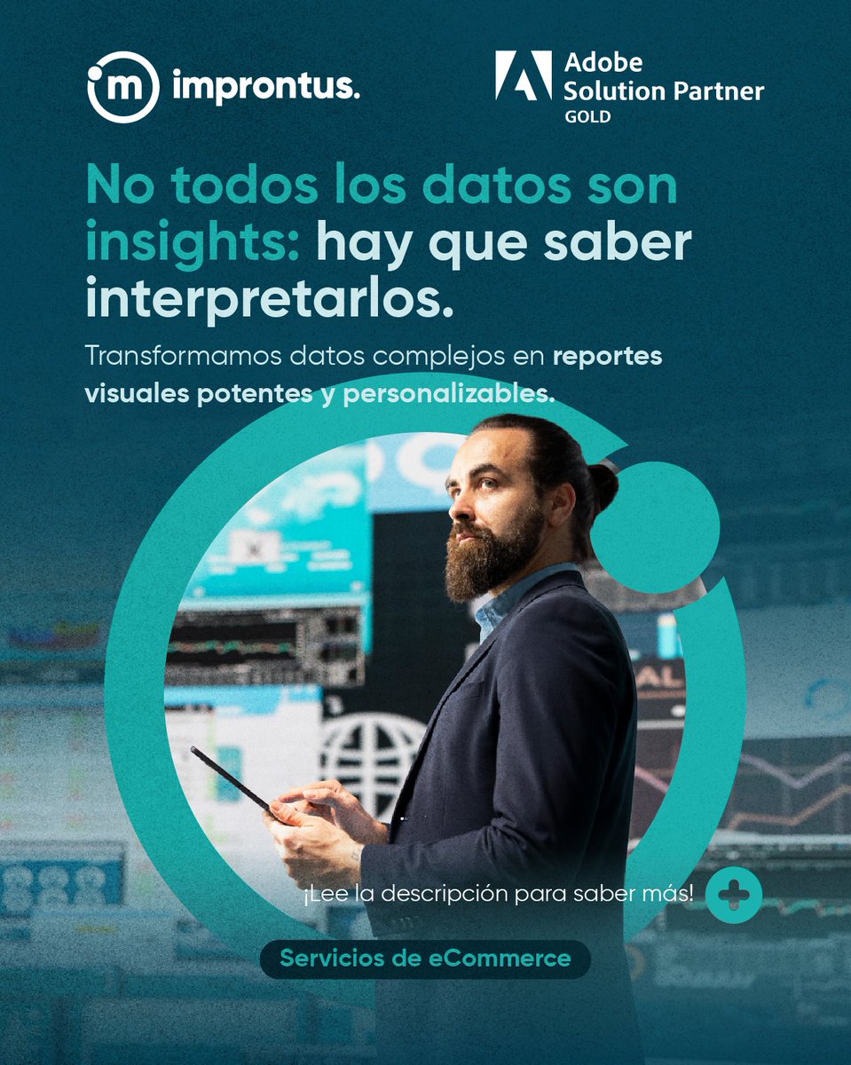 Improntus_'s tweet image. 📊 De los datos al crecimiento: decisiones basadas en insights reales
📩 ¡Conviértete en experto de tus propios datos! → improntus.com/contacto/?utm_…

#adobepartner #improntus #elevatingdigitalexperience #adobeanalytics #dataintelligence #visualanalytics #reportingdigital