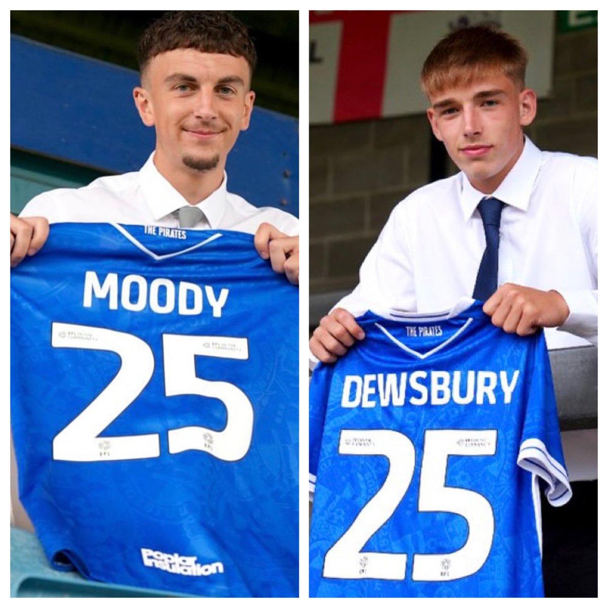The Talking Gas Podcast (@talkinggaspod) on Twitter photo Ollie Dewsbury & Charlie Moody both signing their first professional contracts this week ✍🏻
2 players from the <a href="/RoversAcademy/">Bristol Rovers Academy</a> signing on professional terms within a week is brilliant. Hopefully plenty more players in the future 💫
Things you love to see 👏🏻🔥
#UTG Ollie Dewsbury & Charlie Moody both signing their first professional contracts this week ✍🏻
2 players from the <a href="/RoversAcademy/">Bristol Rovers Academy</a> signing on professional terms within a week is brilliant. Hopefully plenty more players in the future 💫
Things you love to see 👏🏻🔥
#UTG