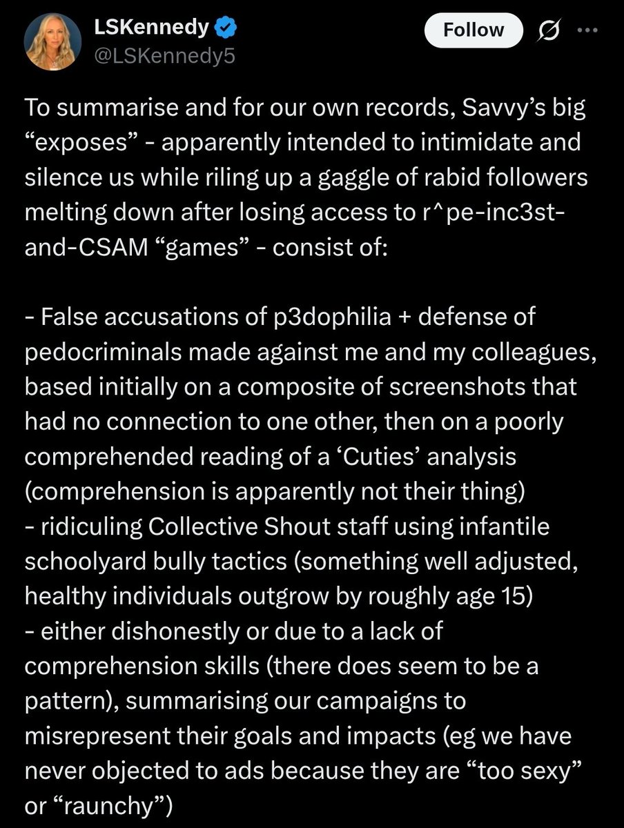 ChibiReviews's tweet image. Can't Quote Retweet because they blocked me out of fear.
All of these words just to defend 'Cuties" while trying to get games, anime, and manga banned
So Collective Shout believes its okay if real Children that starred in "Cuties" gets exploited, if its depicted as a bad thing.…