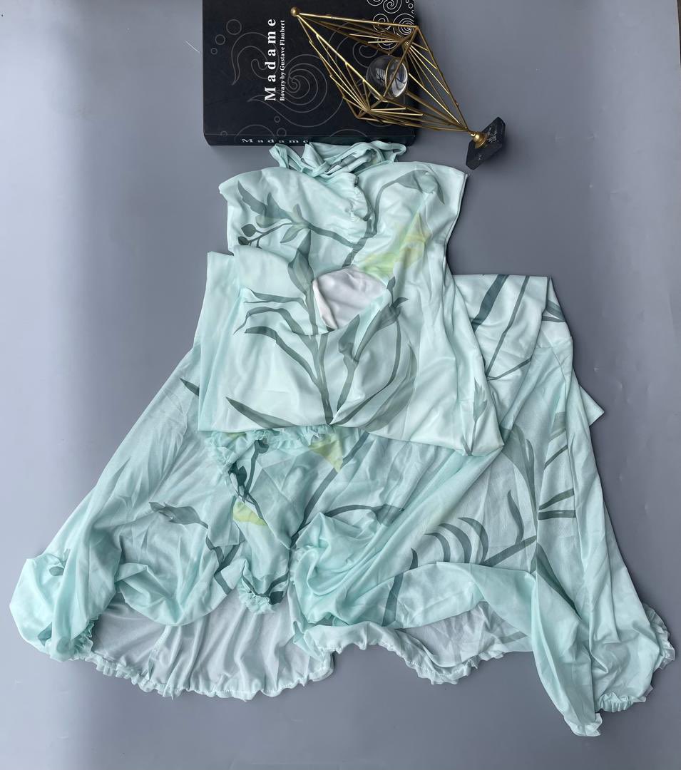 urfashionvogue's tweet image. Mesh print suspender dress!!
It is lined, exactly as seen
Price:35,000
Size:S-L fit XL
Top-notch Quality