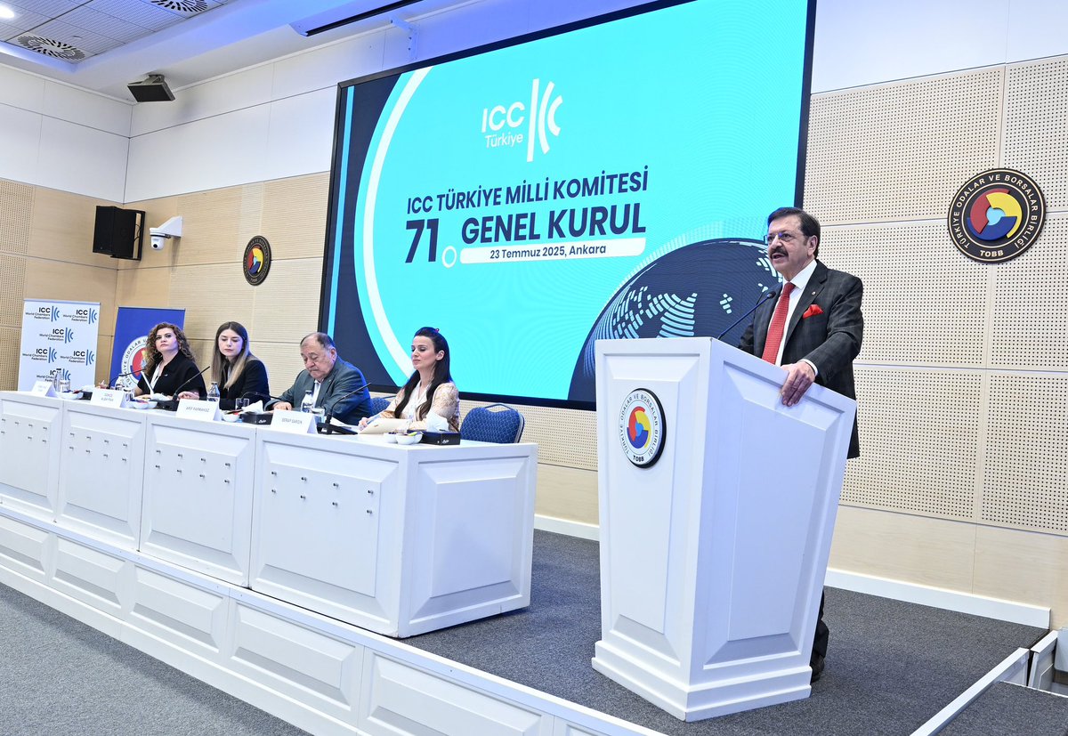 TOBB Başkanımız Sayın <a href="/RHisarciklioglu/">Rifat Hisarcıklıoğlu</a> ’nun başkanlığını yürüttüğü Milletlerarası Ticaret Odası (ICC) Türkiye Milli Komitesi’nin 71. Genel Kurulu’nu gerçekleştirdik.