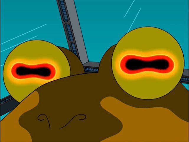 FuturamaDay's tweet image. Today’s #Futurama Character of the Day is The Hypnotoad!