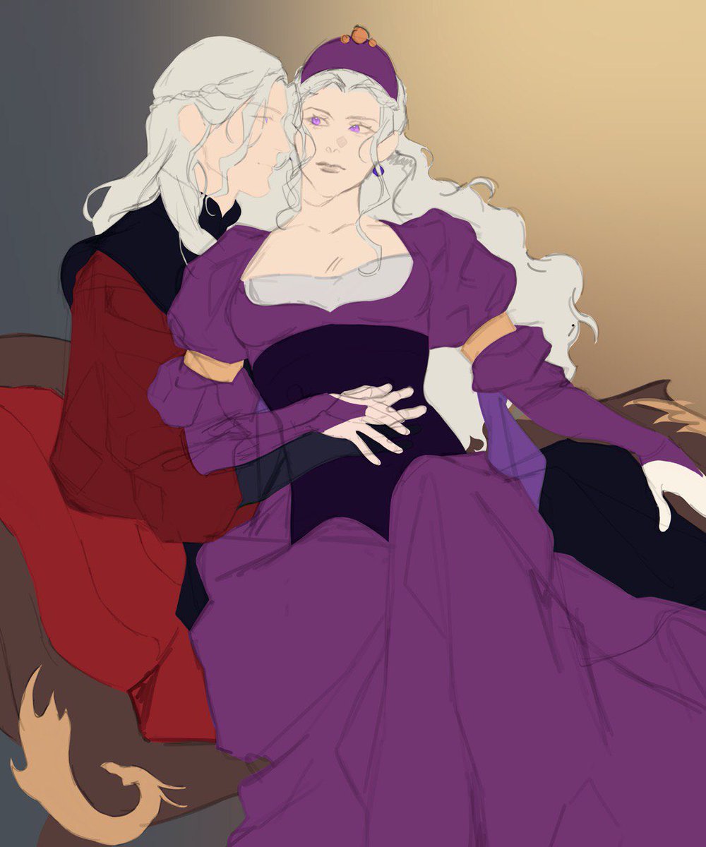 ayo_mur8059's tweet image. Book! Daemon and Rhaenyra WIP
#HOTD #RhaenyraTargaryen #DaemonTargaryen #Daemyra #ASOIAF