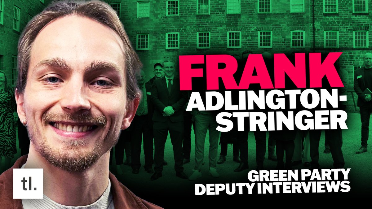 Turn Left Media (@turnleftmediauk) on Twitter photo Tomorrow kicks off our interviews with all NINE Green Party Deputy Leadership candidates starting with <a href="/Frankadlingtons/">Frank Adlington-Stringer</a> 👇
Tune in tomorrow at 4pm.
youtube.com/watch?v=GwGeJK… Tomorrow kicks off our interviews with all NINE Green Party Deputy Leadership candidates starting with <a href="/Frankadlingtons/">Frank Adlington-Stringer</a> 👇
Tune in tomorrow at 4pm.
youtube.com/watch?v=GwGeJK…