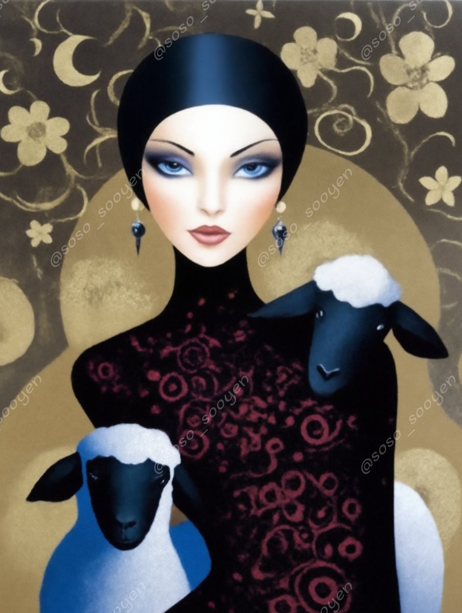 Evening all! Rest well/enjoy your day/sweet dreams! Take care 😘🙏🫶🫂 ✌️
'Nothing is alien to beauty - beauty and sheeps'