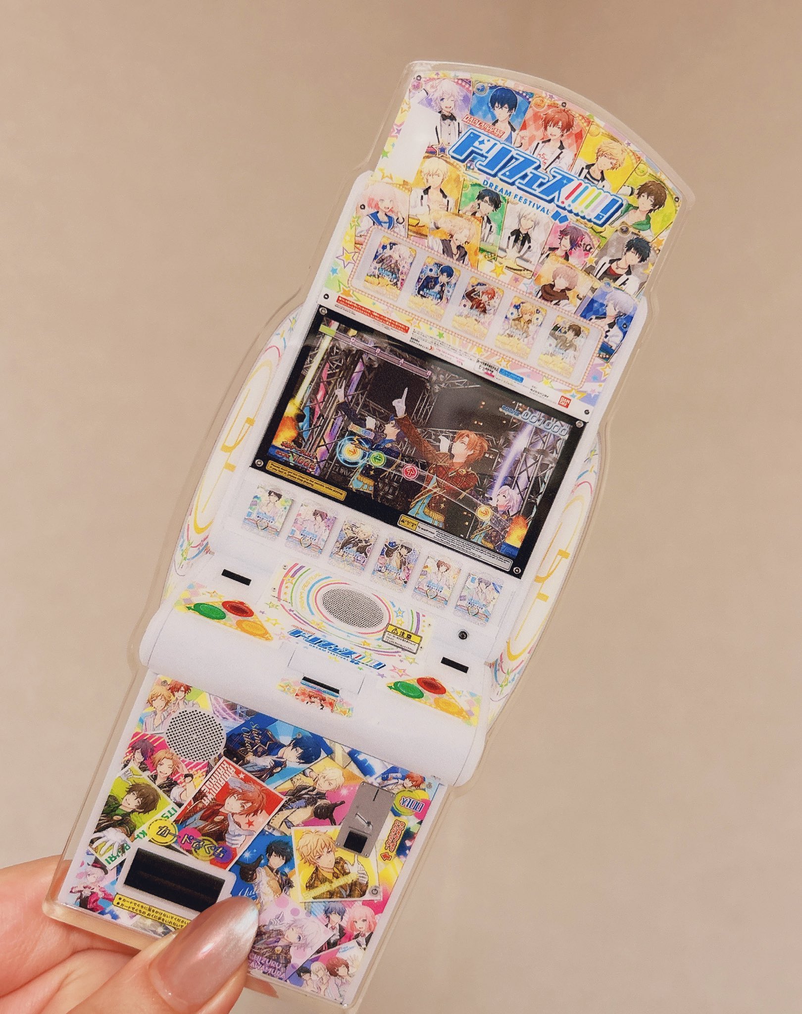 データカードダス　ドリフェス！　マシンアクリルスタンド データカードダス「ドリフェス！」マシンアクリルスタンド