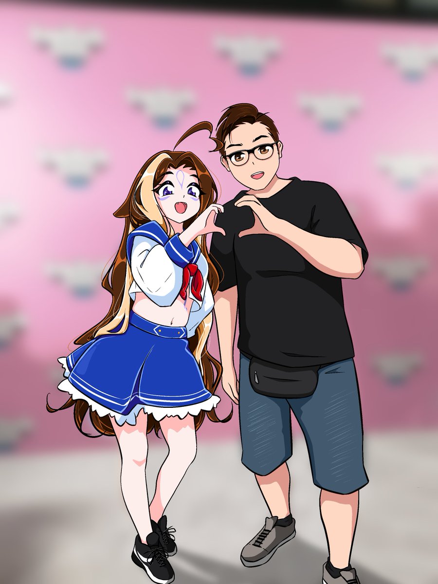 @Yammmmmmmmers: RT by @shylilytwitch: I requested this last minute so it took a moment, but it was so worth waiting. Thank you for putting up with me @Gryever_AW ! This is 3 years of Twitch-Con with Shylil--- oh...