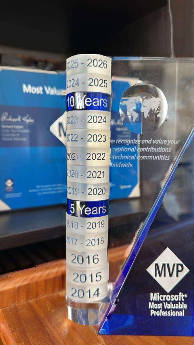 New Microsoft MVP Disc has arrived 2025-2026. 12 years of Microsoft 365 contributions. #Office365 #MicrosoftTeams #MVPBuzz