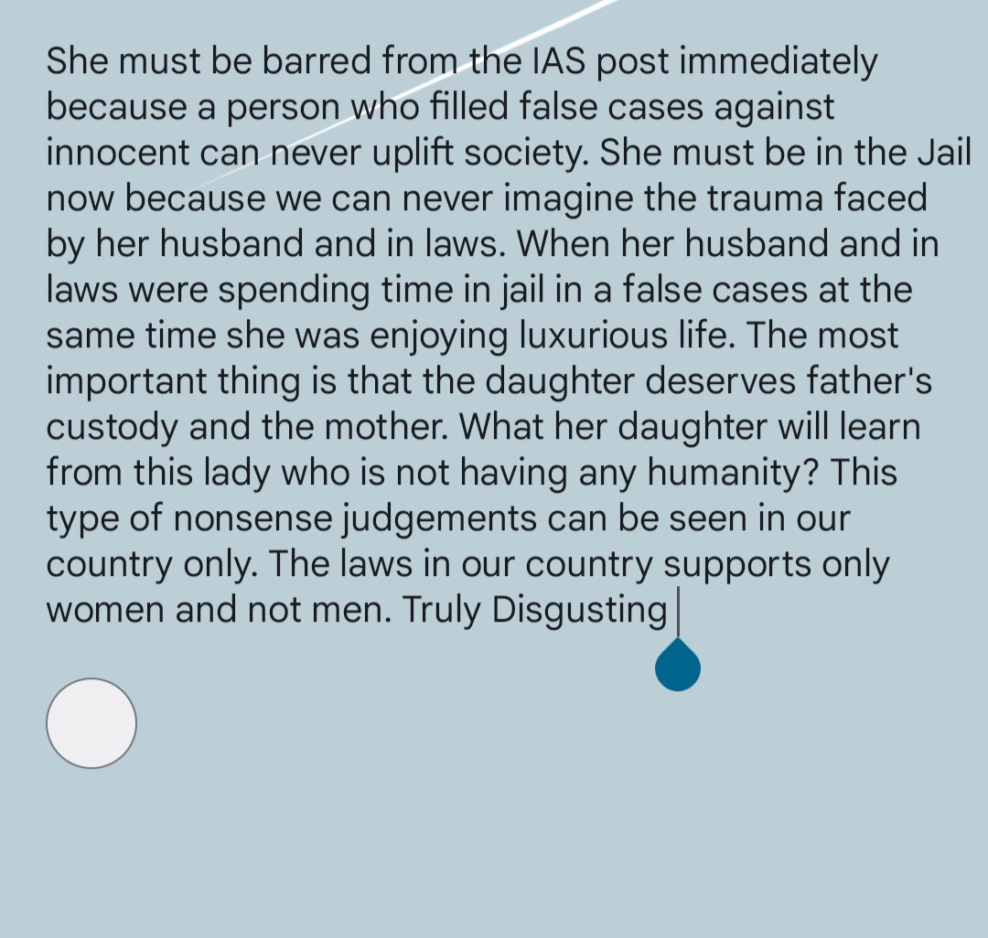 She is having no right to hold such types of prestigious position in Government. She deserves to be in Jail on immediate basis for filing false cases.