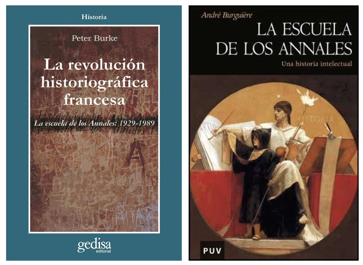 GerardoMunck's tweet image. La escuela de los Annales
Estos libros de Burke y Burguiére ofrecen una discusión detallada de los autores e ideas clave de esta escuela.
Descarga libre de La Revolución historiográfica: academia.edu/6144272/BURKE_…
Descarga libre La escuela de los Annales: ia601500.us.archive.org/17/items/burgu…