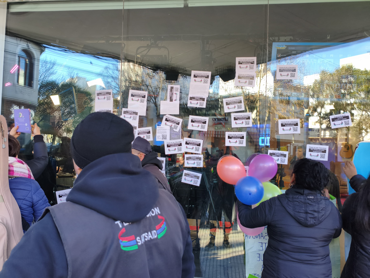 📍 YA ESTAMOS EN @OLGAENVIVO

📣 CARAVANA POR LA REGULARIZACIÓN EN EL STREAMING 📺

✊ El SATSAID realiza hoy una acción gremial de difusión recorriendo los distintos canales de #streaming del AMBA para impulsar el registro de las empresas dentro de la actividad y la