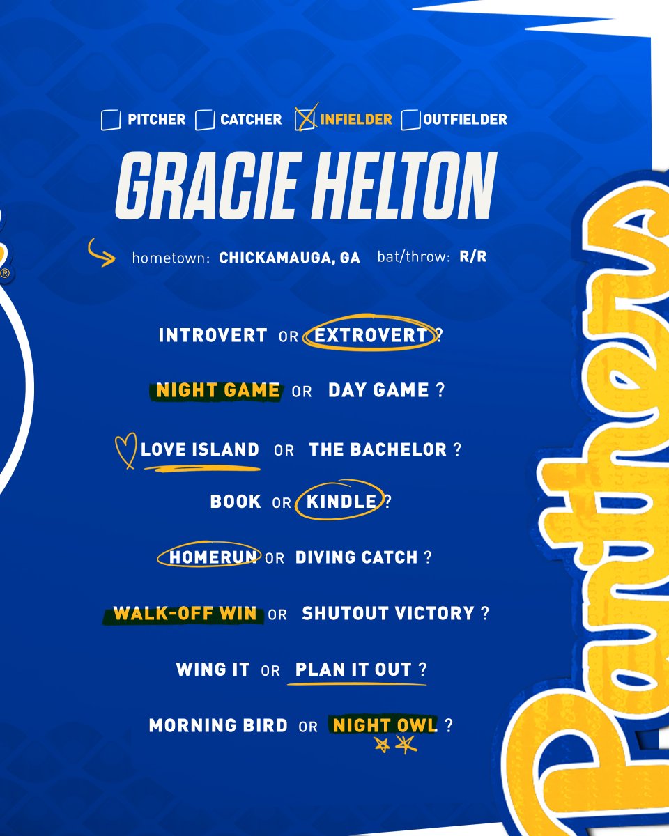 Get to Know ➡️ Gracie Helton 👋💬