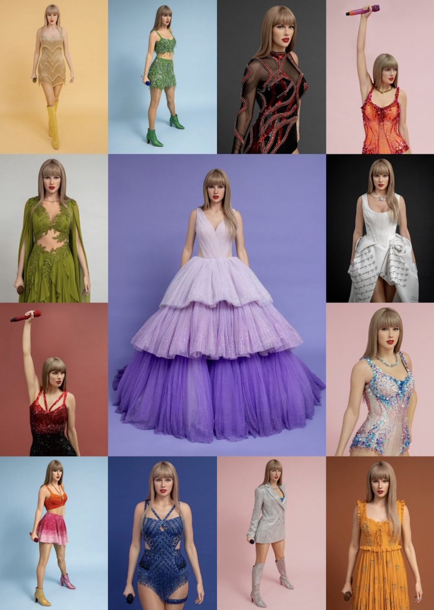 🚨| Madame Tussauds officially unveils 13 new Taylor Swift wax figures to be displayed across 4 continents!